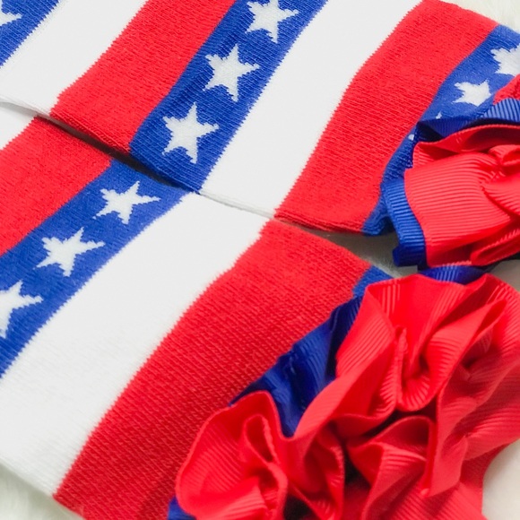 Boutique 4th of July Red Sequin Headband Set - Picture 2 of 2